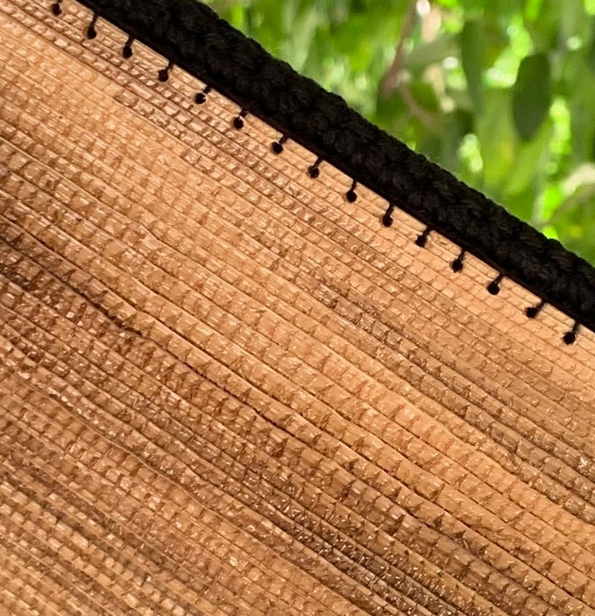 Beleza Natural, carteira de Crochê e Bananeira Feita à Mão