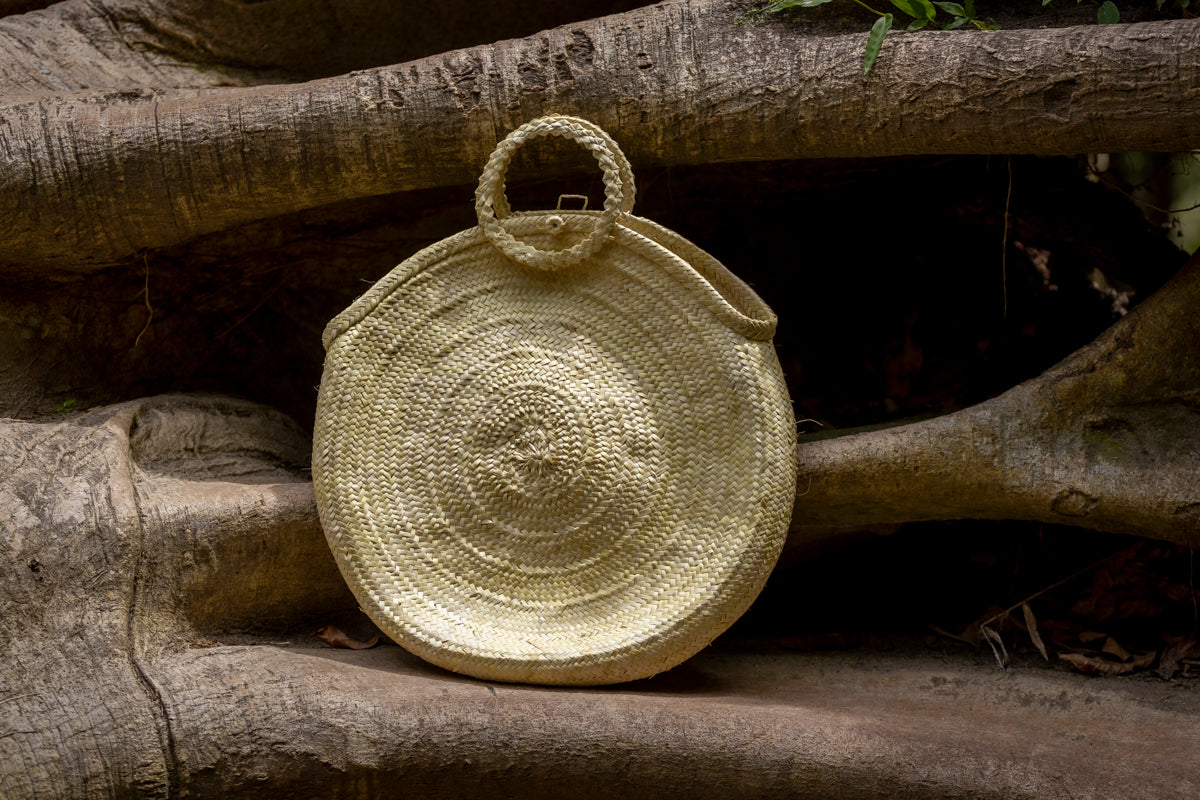 Circulo, bolsa de palha