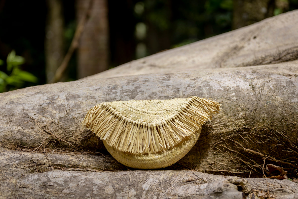 Esotica, carteira de palha