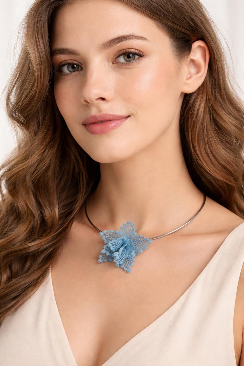 Dalia, Irish lace earrings