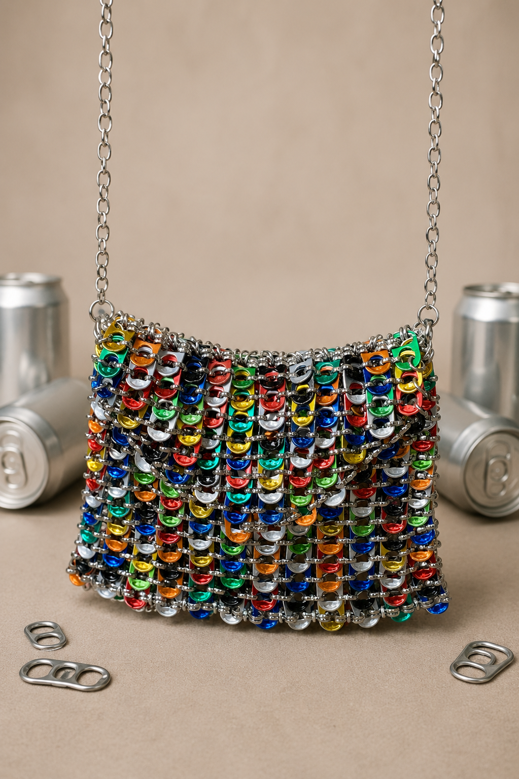 Glam eco  bolsa de lacres reciclados