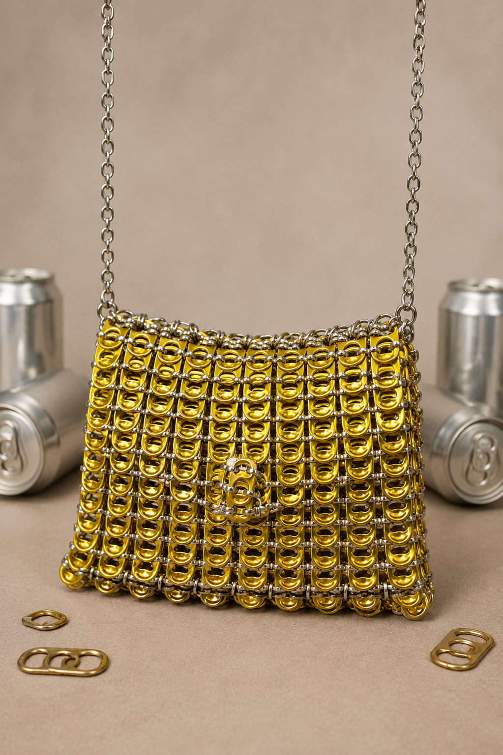 Glam eco  bolsa de lacres reciclados