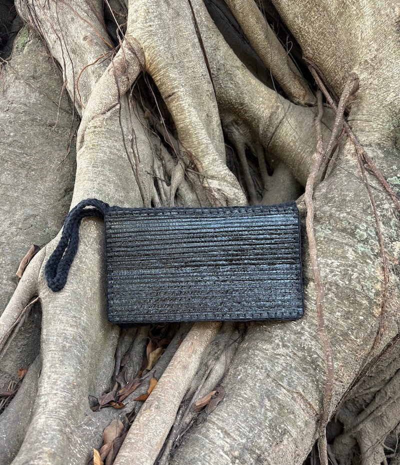 Beleza Natural, carteira de Crochê e Bananeira Feita à Mão