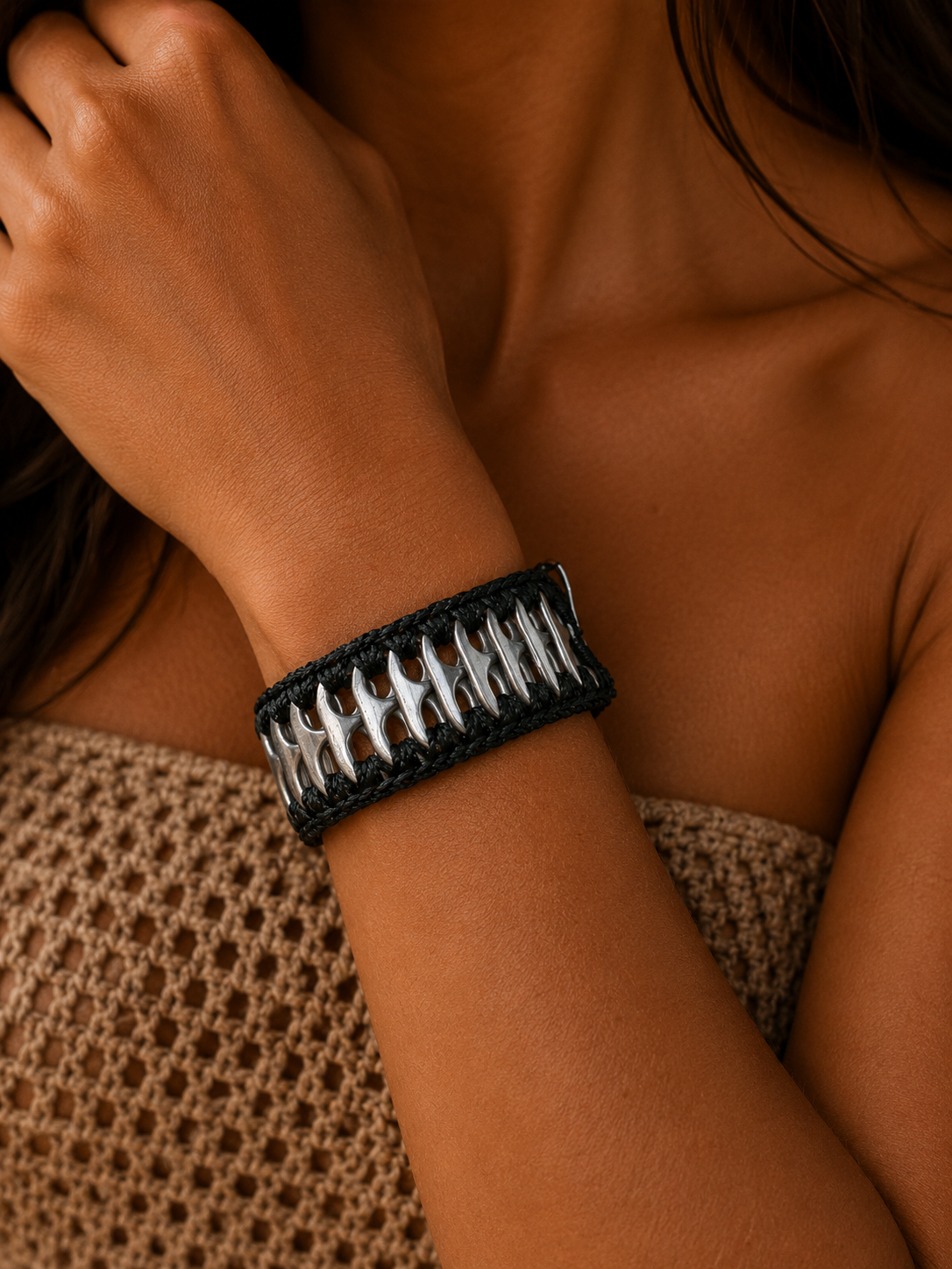 Crochet, crochet bracelets and seals