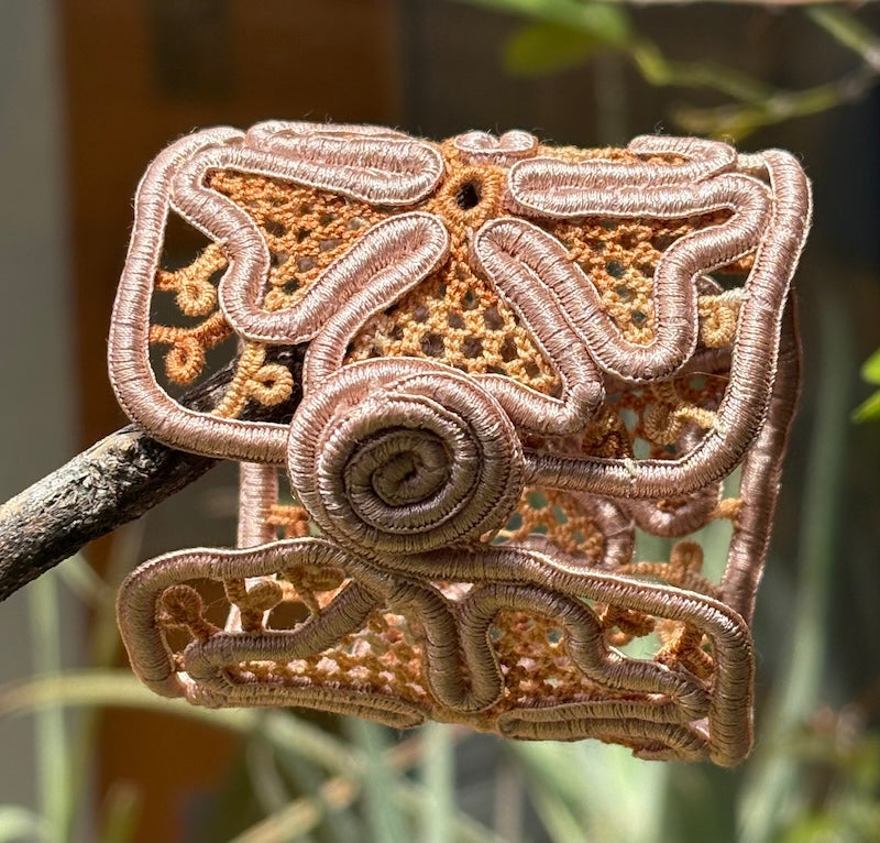 Baroque, Irish lace bracelet