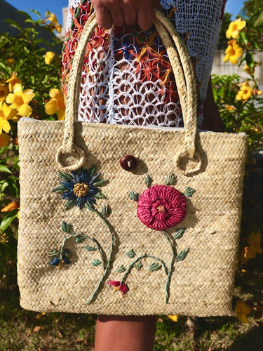 Spring, buriti straw bag