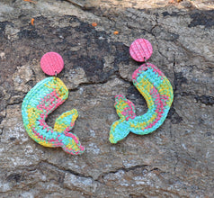 Mermaid, earrings