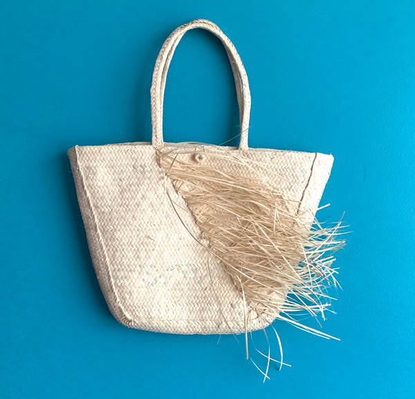 Tropical wind, straw bag