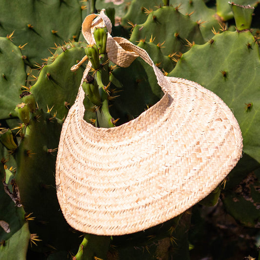 Straw visor