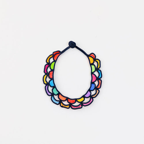 Capitello, Irish lace necklace