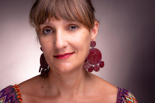 GIPSY, sustainable banana earrings