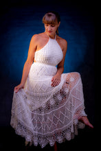 Purezza, white crochet dress