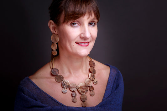 colar sustentavel de bananeira