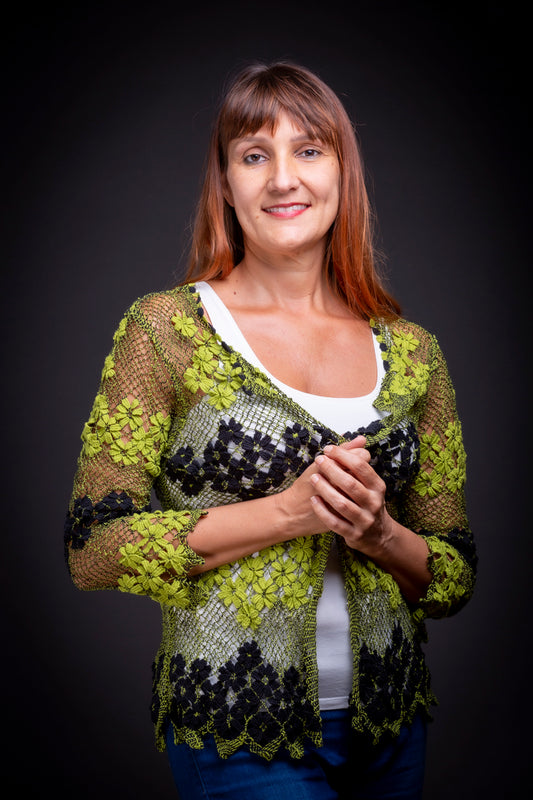 Fairy, bobbin lace jacket 